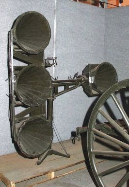Акустические локаторы начала 20го века