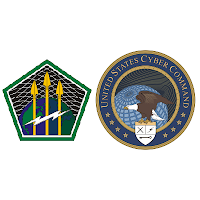 Гербы и эмблемы подразделений по психологическим операциям Эмблема и нашивка кибернетического командования ВС США