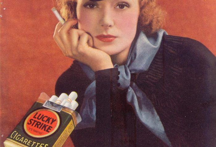 Факел свободы Lucky Strike от Эдварда Бернейса