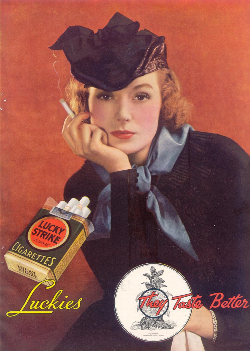 Факел свободы Lucky Strike от Эдварда Бернейса